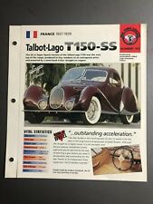 1937 - 1939 Talbot-Lago T150-SS Coupe IMP 