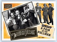 2013 The Three Stooges Panini Golden Age Pain In The Pullman #5 Larry Curly Moe picture