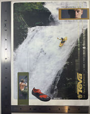 2001 Team Teva Shoes Neutron Water Kayak Waterfall Tao Berman Extreme Sports picture