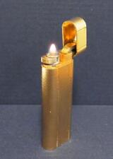 Used Cartier Gas Lighter Ovalgold 2 Working Confirmed Great Japan picture