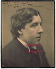 OSCAR WILDE - PHOTOGRAPH - SIGNED - THE WOMAN'S WORLD - picture