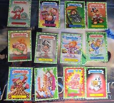 Garbage Pail Kids lot of  12 GREEN parallels picture