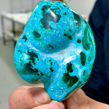 180G  Natural Chrysocolla/Malachite transparent cluster rough mineral sample picture