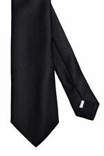 Valentino Men's 100% Silk Black Geometric Print Neck Tie picture