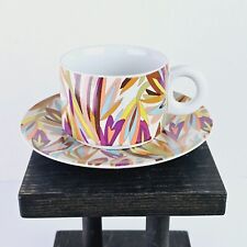 Missoni for Target 20th Anniversary Floral Stoneware Stacking Coffee Cup, RARE picture