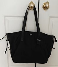 Botkier New York Black Nylon Bag New W Tags Zip Large  picture