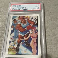 1993 Topps Street Fighter II Head Butt #79 PSA 9 BALROG SNES NES GAME VINTAGE picture