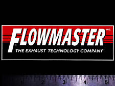 FLOWMASTER Mufflers - Original Vintage Racing Decal/Sticker - 5.25 inch size picture