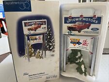 Department 56 Snow Village Accessory FORD UPTOWN MOTORS SIGN FabULoUs 52780 NEW picture
