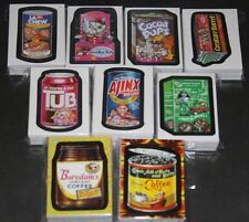 WACKY PACKAGES ANS1 2 3 4 5 6 7 FB 1ST 2ND 9 MINT COMPLETE SETS STICKERS WRAPPER picture