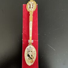 Vintage Collectors Spoon Hong Kong Dragon Handle Silver Spoon picture