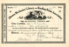 Altoona Mechanics' Library and Reading Room Association - General Stocks picture