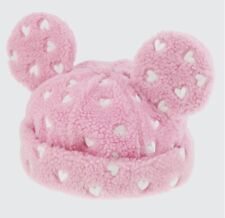 Japan Tokyo Disney Resort Sakura Pink Heart Valentines Mickey Mouse Hat picture