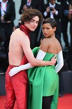 BEAUTIFUL TAYLOR RUSSELL & TIMOTHY CHALAMET 8X10 Photo picture