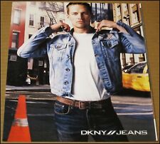 2002 DKNY Jeans Print Ad 10 x 12 Vintage Advertisement Fashion Apparel picture
