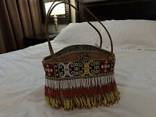 Tas Kalimantan Indonesia Ethnic Bag Handmade Anthropology Free People Style  picture