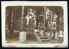 sexy girls and boy in swimsuit, Vintage fine art Photograph, 1920' picture