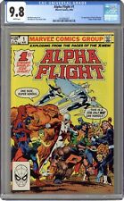 ALPHA FLIGHT (1983 1st Series) #1 CGC 9.8 W/P🥇1st APPEARANCES GALORE IN ISSUE🥇 picture