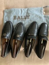 Gucci Bally Men’s Loafers 9.5 TWO PAIRS. picture