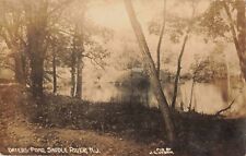 Daters Pond Saddle River New Jersey NJ c1910 Real Photo RPPC picture
