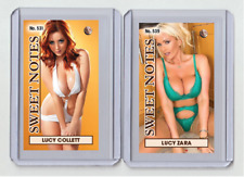 Lucy Zara rare MH Sweet Notes #'d x/3 Tobacco card no. 539 picture