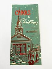 Vintage Advertising Carols for Christmas from the Prudential Insurance Co. 1960s picture