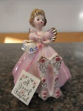 Josef Original Angels 11 Year Old Birthday Girl Figurine Gold Pink NEW NWT picture