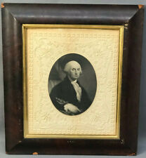 ULTRA-RARE c.1850 George Washington Engraving-Mezzotint T. Doney Gilbert Stuart picture