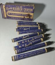 Vintage Handy Marker No 10 Crayon 10 Crayons Markers Chicago USA  picture