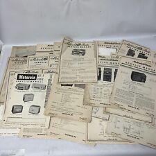 Lot of 25 1950-60’s Motorola Home Radio service manuals Auto Radio picture