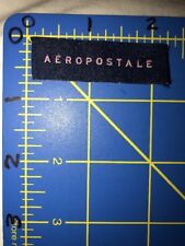 Aeropostale Logo Brand Patch Tag Apparel Designer Clothing Blue Pink Clothes picture