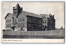 Kenmare North Dakota Postcard Public School Exterior View c1910 Vintage Antique picture