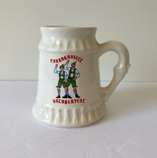 Vintage Narragansett Oktoberfest Beer Stein 1971 Munich Germany Pottery Ceramic picture