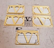 5 Quantity of Valentino Compact Gold Mirrors LD1112 (5Qty) picture