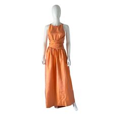 Oscar de la Renta Pink Label Multi-Way Gown Orange Size 8 picture