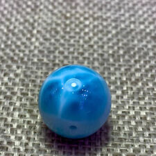 15mm Larimar Gemstone Cabochon Atlantis Stone Blue Pectolite Crystal Sphere Ball picture