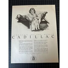 Vintage 1923 Cadillac Auto Print Ad picture