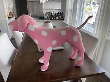 Victoria's Secret PINK Giant Store DISPLAY DOG Polka Dot PiNK RARE  picture