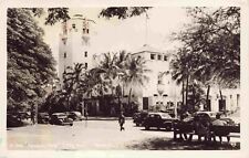 RPPC Honolulu Hale Hawaii City Hall Old Cars Territory c1953 HI Photo Postcard picture