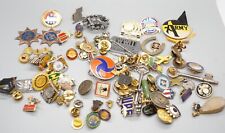 Vintage Army, Navy, USMC Insignia Pins & DI Unit Pins Large Group Lot picture