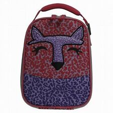 Pink & Purple Cheetah Lunch Box Insulated Lunch Bag Lunchbox picture