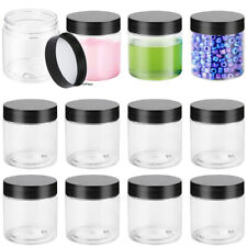 12 Pack 4oz Plastic Jars with Lids Makeup Storage Containers Spatula for Sample picture