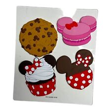 Disney Parks Mickey & Minnie Sweet Treats Magnet Set picture