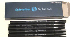 5 Schneider Rollerball Refill-Topball 850 BLACK-.5mm Fine picture