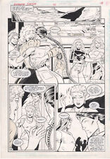 Extreme Justice #10 page 13 original comic art by Al Rio, 1995, DC Comics picture