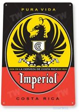 IMPERIAL BEER 11 X 8 TIN SIGN BREWING COMPANY BAR PUB TAVERN CERVEZA COSTA RICO picture