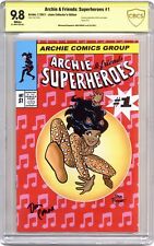 Archie and Friends Superheroes #1 Parent Collector's Ed. Josie CBCS 9.8 SS 2021 picture