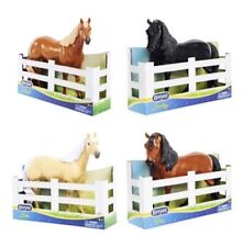 Set of 4 Breyer Farms toy horses (perfect size for Barbie) picture