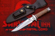 SOG MIRROR POLISH SPECIAL PURPOSE SOG 2.0 BOWIE KNIFE WITH LEATHER SHEATH - 089 picture