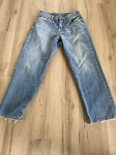 Lucky Brand Miner straight leg blue jean pants size 32x30 picture